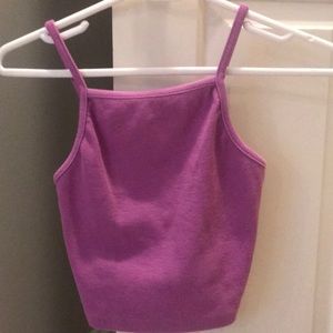 Forever 21 Purple Tank top and Crop top